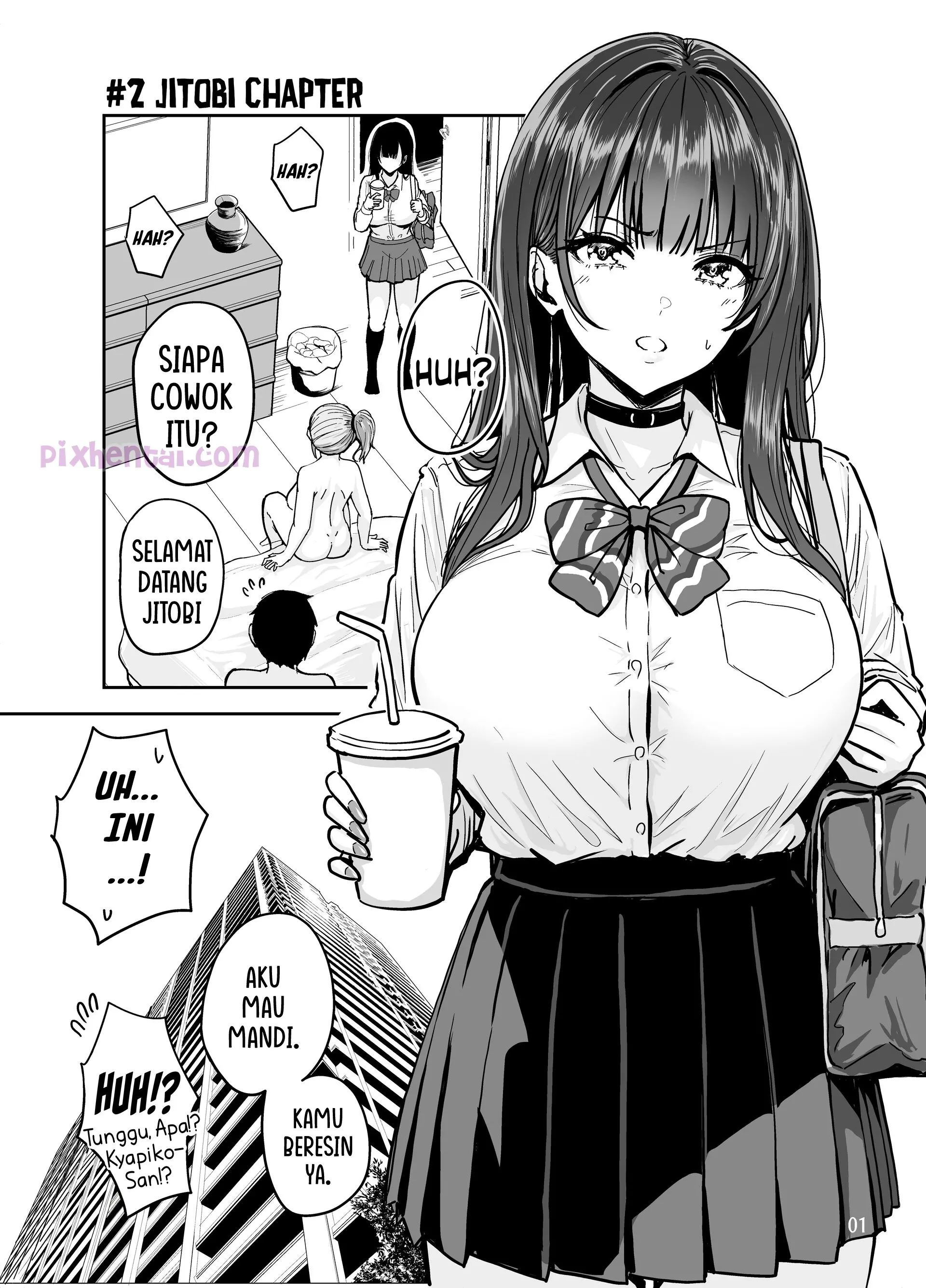 Komik hentai xxx manga sex bokep Having Tons of Bareback Sex with Gyarus part 2 page 3